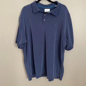 Men's Big and Tall Blue Tommy Bahama Polo